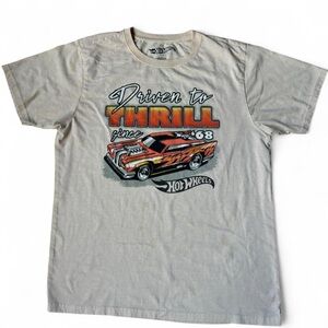 Beige Graphic T-Shirt for Men